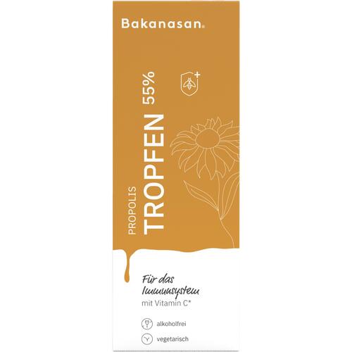 Mundpflege Bakanasan Propolis Tropfen Natürliches Immun-Plus mit Propolis und Vitamin C