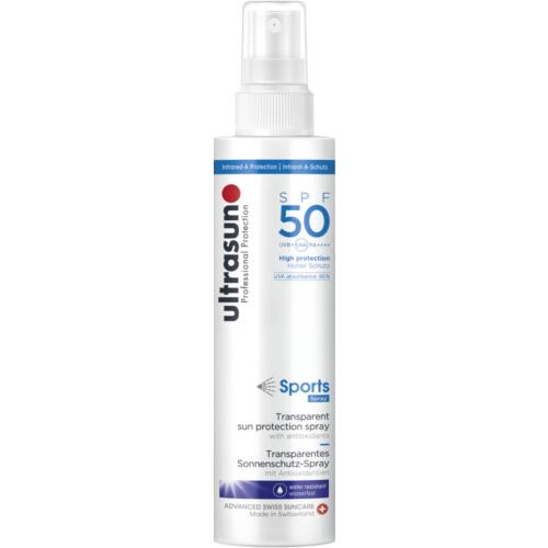 Body Ultrasun Sports Spray SPF50 UV-Schutz Spray mit LSF 50