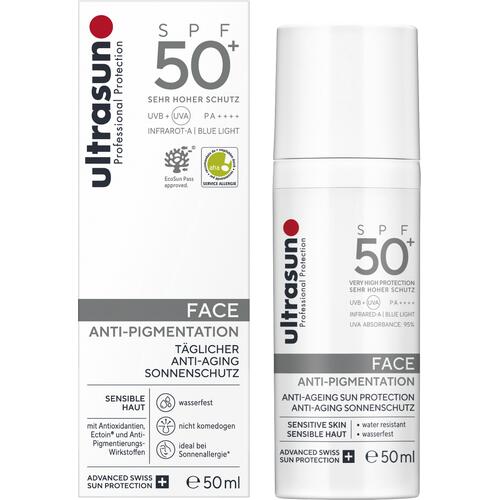 Face Ultrasun  Anti-Pigmentation SPF50+ Sonnenschutz mit Lichtschutzfaktor SPF 50+