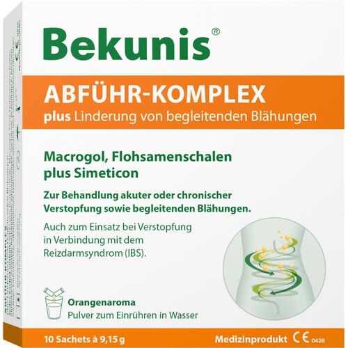  Bekunis Abführ-Komplex plus Regt die natürliche Darmbewegung an