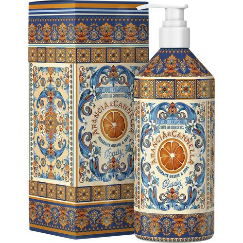 Bade- und Duschgels Rudy Profumi Orange & Spice Orange, Zitronenschale, Zimt, Vanille, Moschus