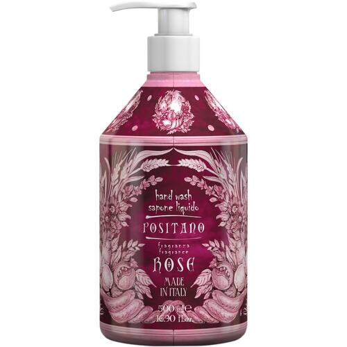 Flüssige Handseife Rudy Profumi Soap Positano Rose Flüssigseife mit blumiger Duftnote