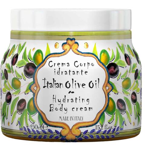 Körpercremen Rudy Profumi Italian Olive Oil Vetiver, Rhabarber, Ingwer, Bergamotte