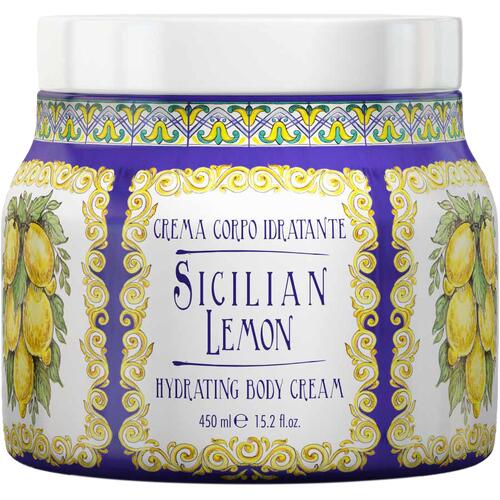Körpercremen Rudy Profumi Sicilian Lemon Feuchtigkeitsspendende, intensiv duftende und nicht fettende Körpercreme