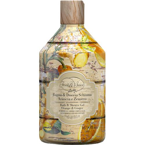Fruit & Juice Rudy Profumi Orange & Ginger Bade- und Duschschaum mit Zitrus-Duftnote