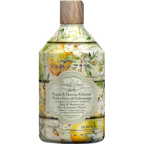 Fruit & Juice Rudy Profumi Pear & Jasmine Flower Bade- und Duschschaum mit fruchtig-frischen Duft
