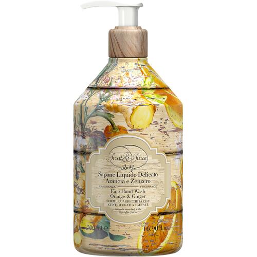 Fruit & Juice Rudy Profumi Orange & Ginger Flüssige Handseife mit Zitrus-Duftnote