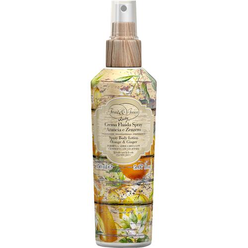 Fruit & Juice Rudy Profumi Orange & Ginger Nicht fettendes Körperlotion Spray