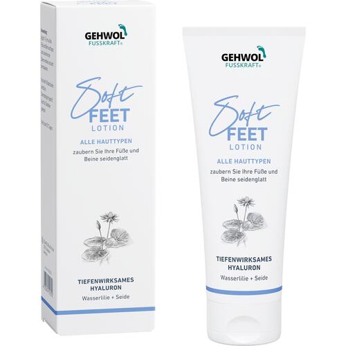 Fusskraft GEHWOL Soft Feet Lotion Lotion mit Wasserlilie & Seide