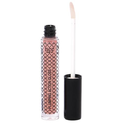  nee Plumping Action Gloss Heller, transparenter Lipgloss