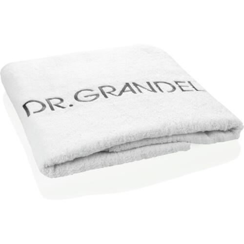  Dr. Grandel Weißes Badetuch Weißes Badetuch mit DR. GRANDEL Logo