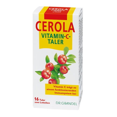 Vitamine & Bioflavonoide Dr. Grandel Health Cerola Vitamin-C-Taler Vitamin C zum Lutschen