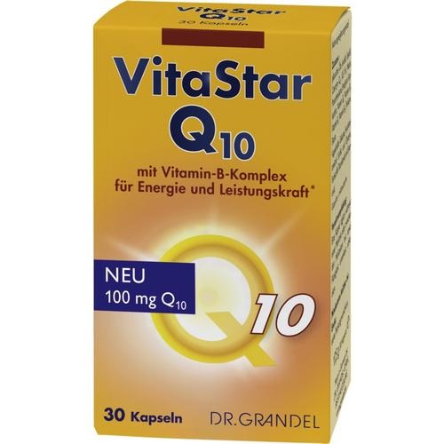 Enzyme & Coenzyme Dr. Grandel Vitastar Q10 Neu: 100 mg Coenzym Q10