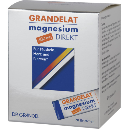 Mineralstoffe & Spurenelemente Dr. Grandel Health Grandelat magnesium direkt Magnesium-Pulver zur Direkteinnahme