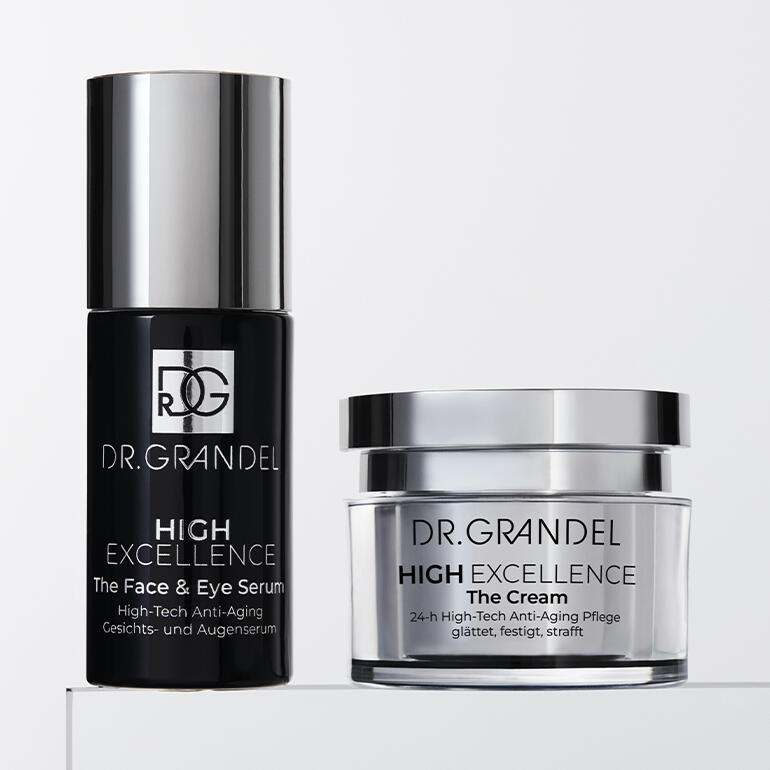 DR. GRANDEL Produkte der Anti-Age Serie High Excellence 