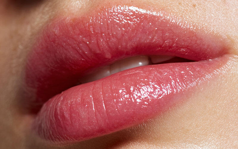 Volle Lippen